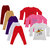 IndiWeaves Girls Cotton Full Sleeves Printed T-Shirt and Cotton Legging (Pack of 8)_Maroon::Beige::White::Purple::Red::Red::white::Pink_Size: 6-7 Year