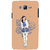 ifasho Beautiful Girl Back Case Cover for Samsung Galaxy J5