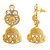 Spargz Traditional Look AD Stone Gold Plating Jhumki Earring For Women AIER 670