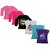 IndiWeaves Girls Cotton Full Sleeves Printed T-Shirt (Pack of 4)_Pink::Black::Red::White::Blue::Purple_Size: 6-7 Year