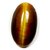 4.5 Ratti 4.13 Carat Natural Bold Tiger Eye Oval Shape Loose Gemstone For Astrological Purpose