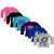 Indistar Girls 6 Cotton Full Sleeves Printed T-Shirt (Pack of 6)_Purple::Blue::White::Pink::Blue::Black_Size: 6-7 Year