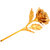 Daily Deals Online 24K Gold Rose With Exclusive Velvet Gift Box (25Cm)