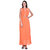 Blush Orange Georgette Gown