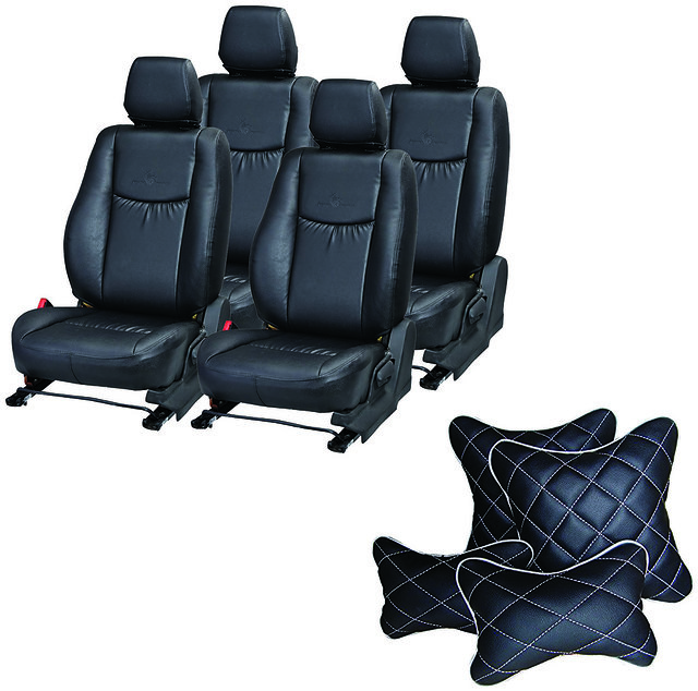 PegasusPremium PU Leather car seat Cover for Mahindra Xuv500 (Beige) :  : Car & Motorbike