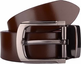Exotique Men's Brown Formal Belt (BM0024BR)