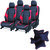 Pegasus Premium Seat Cover for Hyundai Santro  With Neck Rest And Pillow/Cushion
