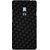 Ayaashii Net Pattern Back Case Cover for One Plus Two::One Plus 2::One+2