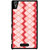 Ayaashii Square Pattern Back Case Cover for Sony Xperia T3