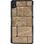 Ayaashii Marble Bricks Pattern Back Case Cover for Sony Xperia Z2::Sony Xperia Z2 L50W D6502 D6503