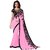 Pari Designerr Pink Georgette Embroidered Saree With Blouse