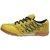 Port Men's Yellow P-501 PU Badminton Shoes