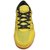 Port Men's Yellow P-501 PU Badminton Shoes