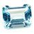 2.58 Ratti 2.35 Carat Natural Beautiful Blue Topaz Square Shape Loose Gemstone For Astrological Purpose