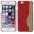 iPhone 6 Plus/6s Plus 5.5 inch Case WIITOP Phone Back Cases Gu Chiwen PU Leather with a Credit Card Slot Hit Color Red