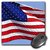 3dRose LLC 8 x 8 x 0.25 Inches Mouse Pad, American Flag - USA - Patriotic - Americana (mp_53611_1)