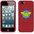 Coveroo Wallet Folio Cell Phone Case for iPhone 5/5s - Wonder Woman Emblem Circular