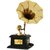 Antique Wooden and Brass Gramophone Home Decor Traditional Showpiece