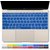 Macbook Retina 12 keyboard cover, ROARTZ Navy Premium Silicone Keyboard Skin For Macbook 12