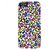 Cell Armor Hybrid Fit-On Case for iPhone 5 - Retail Packaging - Colorful Leopard Print on White