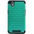 Reiko ZTE ZMAX Z970 Premium Hybrid PC and Silicone Double Protection Diamond Bling Case Cover - Retail Packaging - Black