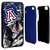 NCAA Arizona Wildcats Paulson Designs Spirit Hybrid Case for iPhone 6 Plus, One Size, Black