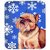Carolines Treasures Brussels Griffon Winter Snowflakes Holiday Mouse Pad/Hot Pad/Trivet (LH9269MP)