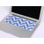 Keyboard Cover, Mosiso Chevron Zig-Zag Keyboard Cover Silicone Skin for MacBook Air 13