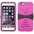 Zizo UCase Cover with Kickstand and Screen Installed for iPhone 6 Plus 5.5-Inch - Retail Packaging - Hot Pink