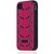 Incipio iPhone 4/4S Invert Rigid Soft Shell Case - 1 Pack - Retail Packaging - Magenta/Black