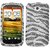 Asmyna HTCONEVXHPCDM010NP Dazzling Luxurious Bling Case for HTC One VX - 1 Pack - Retail Packaging - Black Zebra