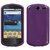 MyBat Semi Transparent Candy Skin Cover for HUAWEI U8800 (Impulse 4G) - Retail Packaging - Purple