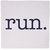 3dRose LLC 8 x 8 x 0.25 Inches Mouse Pad, Run Running Jogging Marathon Runners (mp_149840_1)