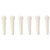 6 piece set of Cream/Ivory Bridge Pins for Acoustic Guitars