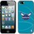 Coveroo Thinshield Snap-On Case for iPhone 5s/5 - Retail Packaging - Charlotte Hornets Basketball Design