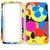 Cell Armor Snap-On Case for iPhone 4/4S - Retail Packaging - Colorful Milk Drop