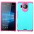Asmyna Cell Phone Case for Microsoft Lumia 950 XL (Cityman) - Retail Packaging - Green/Pink/Teal