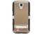 Seidio DILEX Case with Metal Kickstand for use with Samsung Galaxy S4 - Retail Packaging - Gold