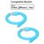 2 PCS Yellowknife Apple Certified Mfi-ios 7 Colorful Noodle Flat 8pin Lightning Sync and Data Cable(3.2ft) for iPhone 6/