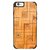 LAX Gadgets Real Handmade Natural Wooden Shockproof Case for IPhone 6 (4.7) - Retail Packaging - Wood