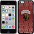 Coveroo Thinshield Snap-On Case for iPhone 5c - Retail Packaging - Black/Montana Repeating Design