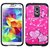 MyBat Asmyna Advanced Armor Protector Cover for SAMSUNG Galaxy S5 - Retail Packaging - Glittering Butterfly/Heart/Hot Pi
