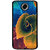Ayaashii Colorful Leafs Back Case Cover for Motorola Google Nexus 6