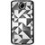 Ayaashii Black And White Abstract Back Case Cover for Motorola Google Nexus 6