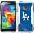 Coveroo Commuter Series Cell Phone Case for Samsung Galaxy S6 - Retail Packaging - LA Dodgers Stitch