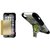 Maxtron iPhone 6 Rugged Hybrid Hard T-Stand Dual Armor Case Cover and Screen Protector - Non-Retail Packaging - Magic Be