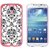 Graphics and More Damask Elegant Black White Snap-On Hard Protective Case for Samsung Galaxy S4 - Non-Retail Packaging
