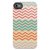 Uncommon LLC Pastel Chevron Deflector Hard Case for iPhone 4/4S - Retail Packaging - Multicolored