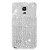 Eagle Cell Samsung Galaxy Note 4 Diamond Protective Cover - Retail Packaging - All Silver