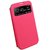 Fenice M006PN00SAMGS4 Piatto View Slim Folding Case for Samsung Galaxy S4 - Retail Packaging - Pink
